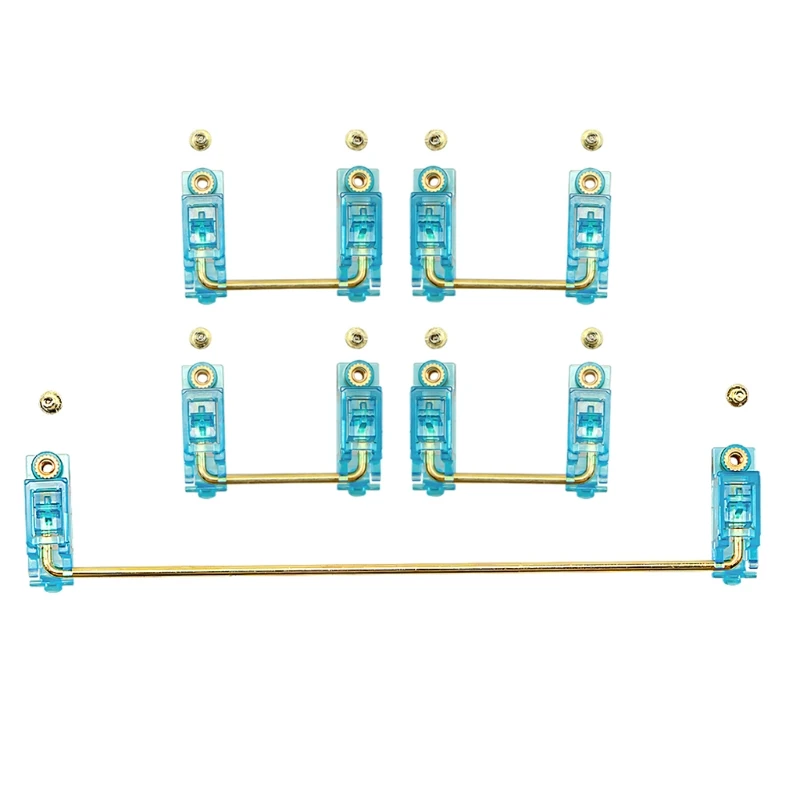 V2 Screw-in Keyboard Smokey Stabilizers Transparent Yellow Gold Plated with Special Design No Dropping Wire
V2 Screw-in Keyboard Smokey Stabilizers Transparent Yellow Gold Plated with Special Design No Dropping Wire