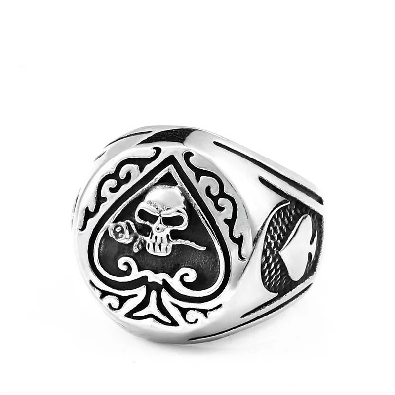 Megin D Stainless Steel Titanium Love Heart Skull Punk Vintage Boho Rings for Men Women Couple Friends Gift Fashion Jewelry Anel
Megin D Stainless Steel Titanium Love Heart Skull Punk Vintage Boho Rings for Men Women Couple Friends Gift Fashion Jewelry Anel