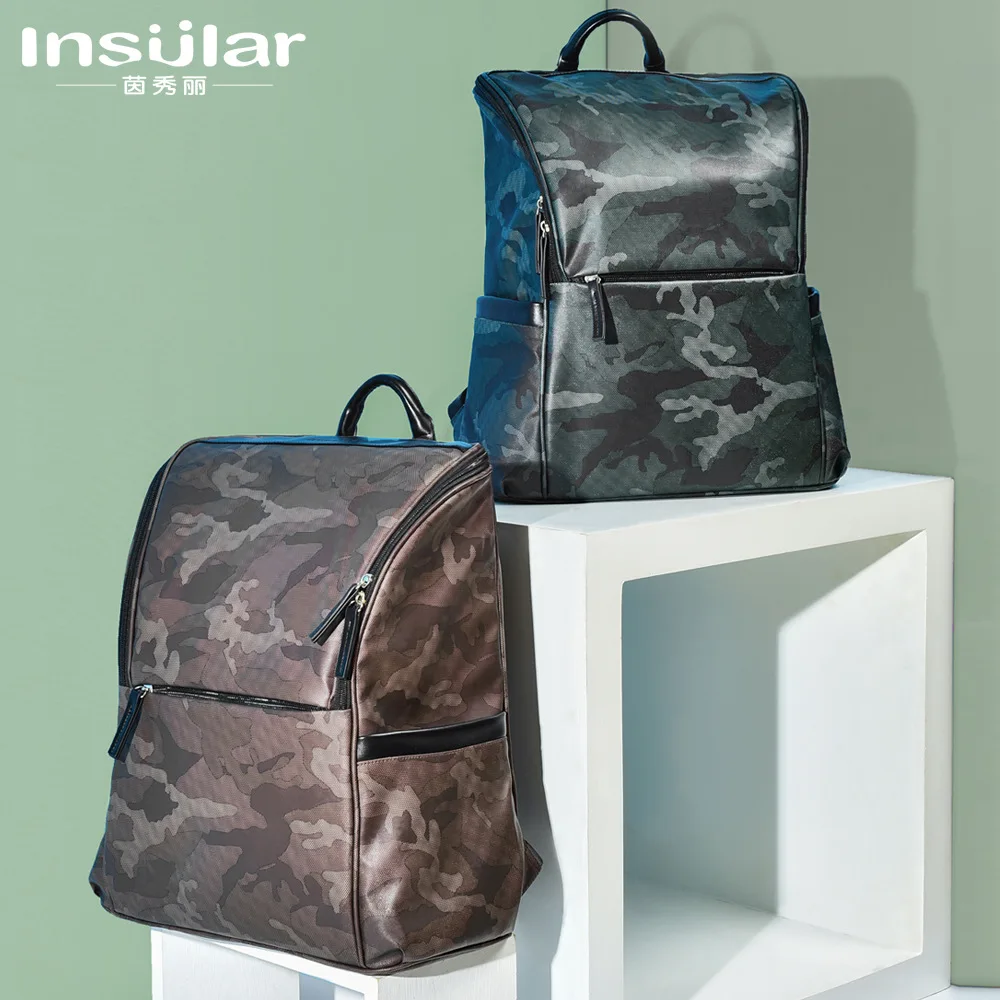 Camouflage Multi-Function Waterproof Backpack High Capacity Hand-held Travel Baby Organizer Nappy Diaper Bag For Mom Dad
Camouflage Multi-Function Waterproof Backpack High Capacity Hand-held Travel Baby Organizer Nappy Diaper Bag For Mom Dad