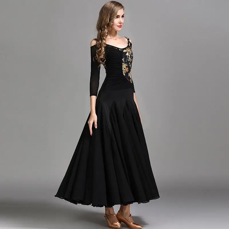New Ballroom Dance Competition Dress Dance Ballroom Waltz Dresses Standard Dance Costume
New Ballroom Dance Competition Dress Dance Ballroom Waltz Dresses Standard Dance Costume