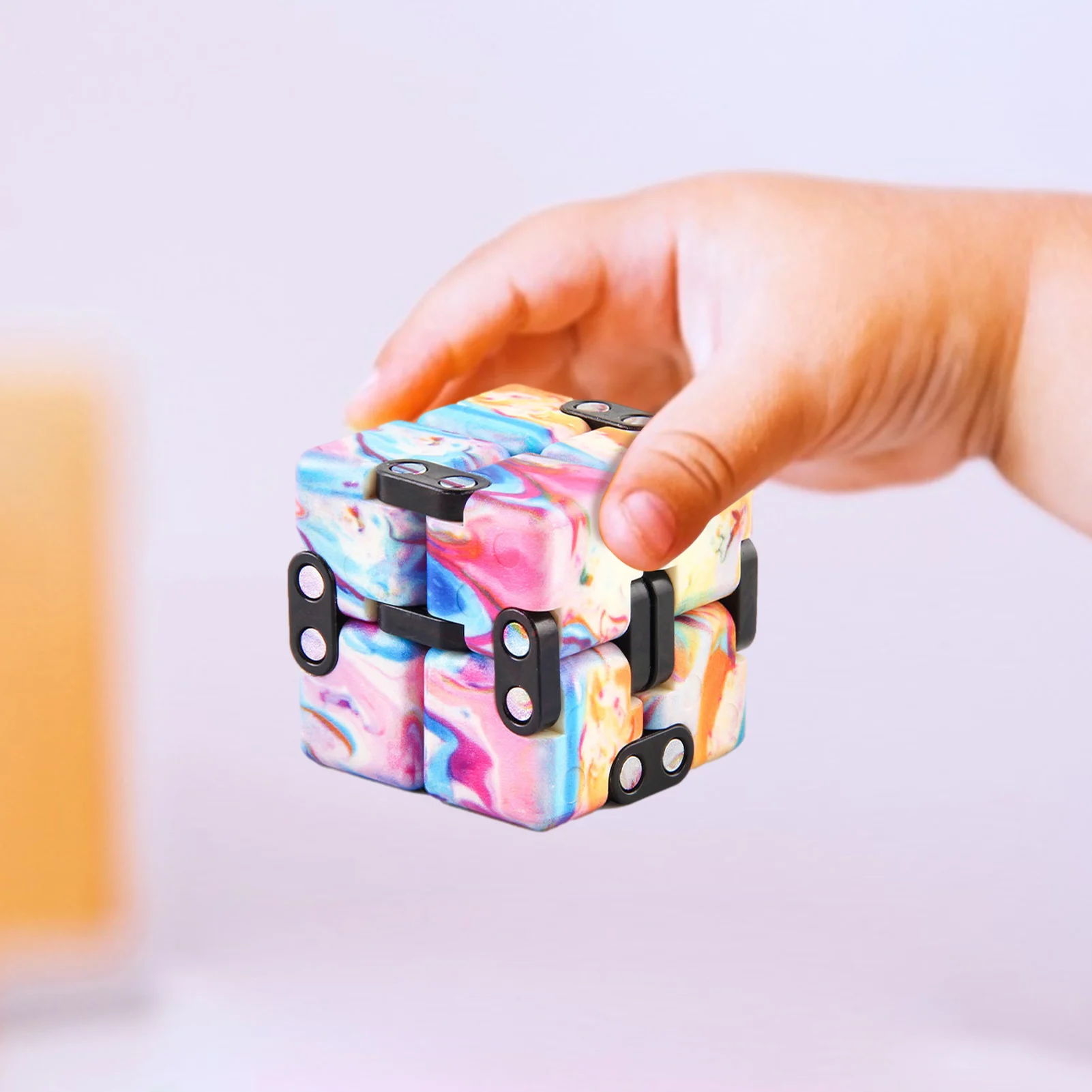 Infinity Cube Mini Toy Finger EDC Anxiety Stress Relief Cube Blocks Children Kids Funny Toys Best Gift Toys For gorgeous
Infinity Cube Mini Toy Finger EDC Anxiety Stress Relief Cube Blocks Children Kids Funny Toys Best Gift Toys For gorgeous
