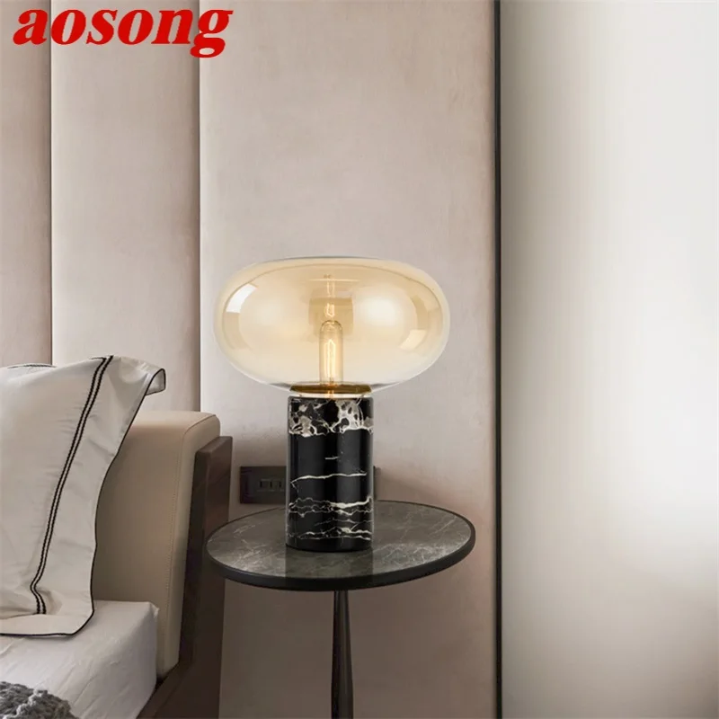 AOSONG Modern Bedside Table Lamp Marble E27 Desk Light LED Home Decorative For Foyer Living Room Office
AOSONG Modern Bedside Table Lamp Marble E27 Desk Light LED Home Decorative For Foyer Living Room Office