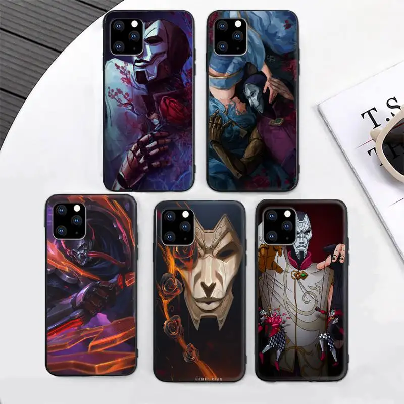 Hot Game LOL Khada Jhin Phone Case For Iphone SE 2020 6 6s 7 8 plus X Xr XS 11 12 13 Mini Pro Max Fundas Cover
Hot Game LOL Khada Jhin Phone Case For Iphone SE 2020 6 6s 7 8 plus X Xr XS 11 12 13 Mini Pro Max Fundas Cover