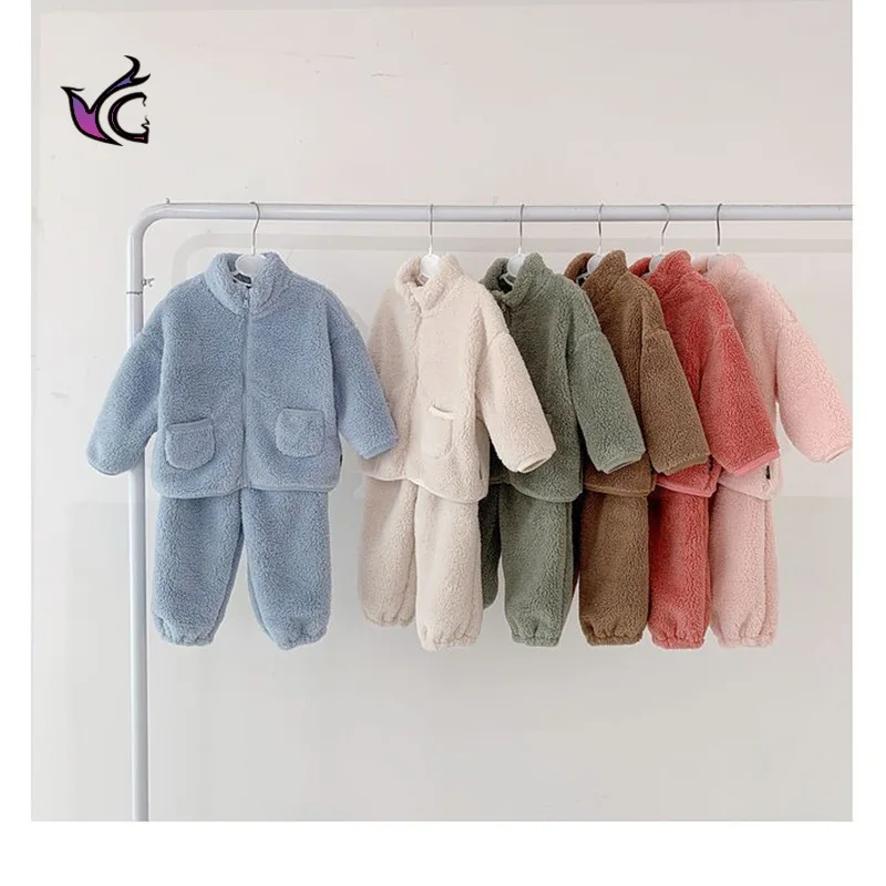 Baby Set Autumn And Winter Male And Female Baby Winter Clothes Plush Thickened Warm Baby And Young Children's Home Clothes Two-p
Baby Set Autumn And Winter Male And Female Baby Winter Clothes Plush Thickened Warm Baby And Young Children's Home Clothes Two-p