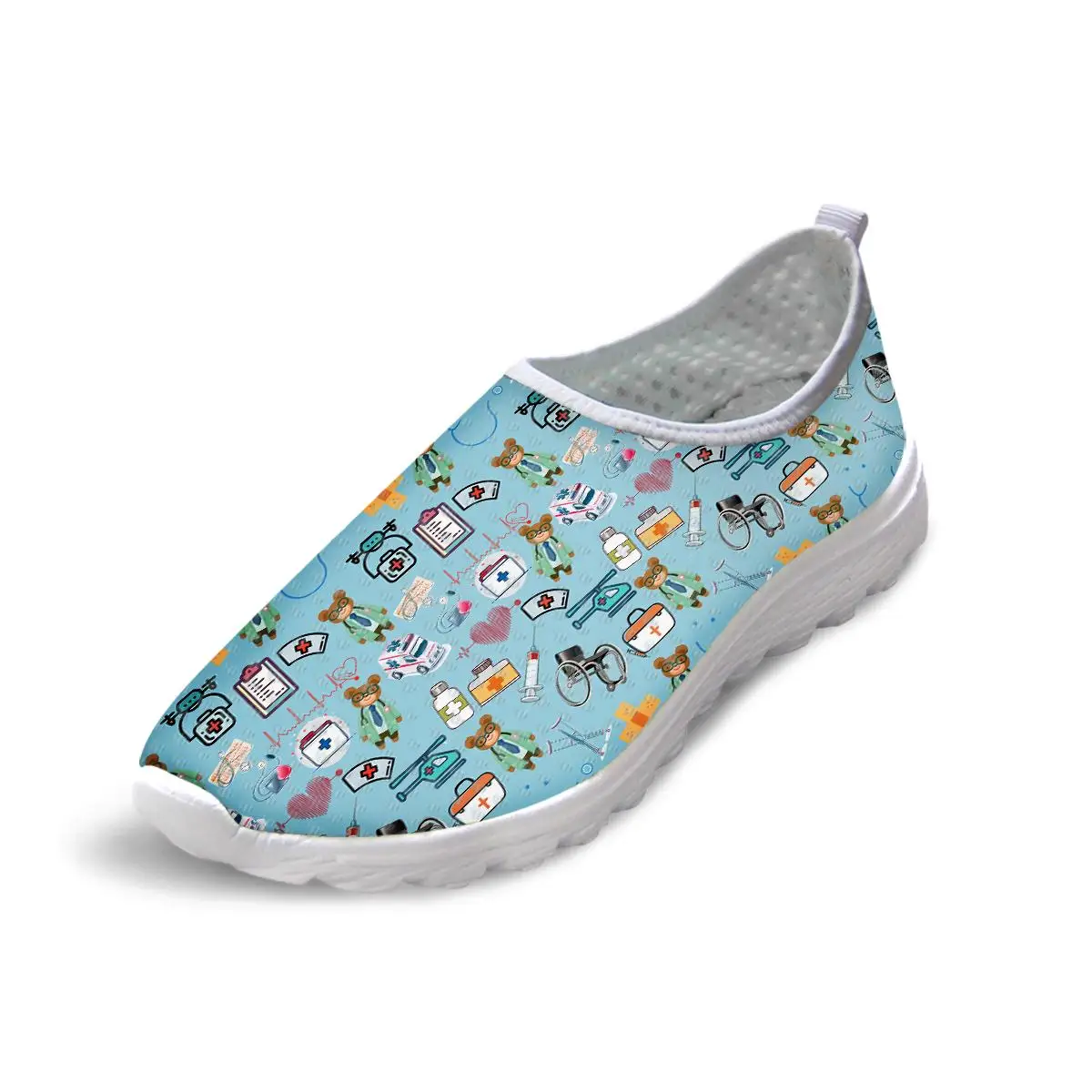 2021 Lady Slip On Mesh Lazy Shoes Cartoon Nurse Doctor Print Lace Up Women Sneakers Summer Breathable Flats Shoes Zapatos Planos
2021 Lady Slip On Mesh Lazy Shoes Cartoon Nurse Doctor Print Lace Up Women Sneakers Summer Breathable Flats Shoes Zapatos Planos