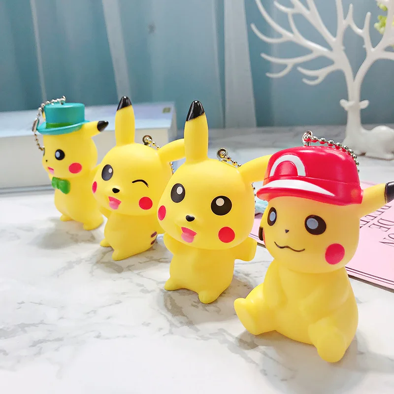 Creative Cute Pokemon Figure Model Keychain Anime Cartoon Pokemon Bikachu Bag Pendant Car Key Chain Decoration Kids Gifts New
Creative Cute Pokemon Figure Model Keychain Anime Cartoon Pokemon Bikachu Bag Pendant Car Key Chain Decoration Kids Gifts New
