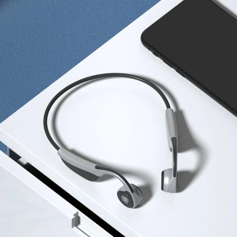 Bone Conduction Headphone Wireless Bluetooth 5.0 Earphone Sport Headset with Microphone for Driving Gym Fitness Use
Bone Conduction Headphone Wireless Bluetooth 5.0 Earphone Sport Headset with Microphone for Driving Gym Fitness Use