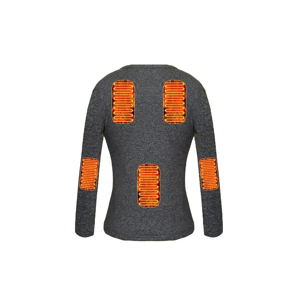 Men'S Thermal Underwear Fleece Lining Thermal Underwear USB Electric Heating Jacket and Pants Keep Warm in Autumn and Winter
Men'S Thermal Underwear Fleece Lining Thermal Underwear USB Electric Heating Jacket and Pants Keep Warm in Autumn and Winter