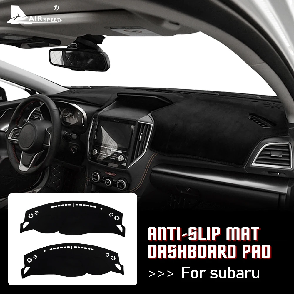 AIRSPEED Flannel for Subaru Forester BRZ XV Accessories Interior Car Anti-Slip Anti UV Mat Dashboard Cover Protection Shade
AIRSPEED Flannel for Subaru Forester BRZ XV Accessories Interior Car Anti-Slip Anti UV Mat Dashboard Cover Protection Shade
