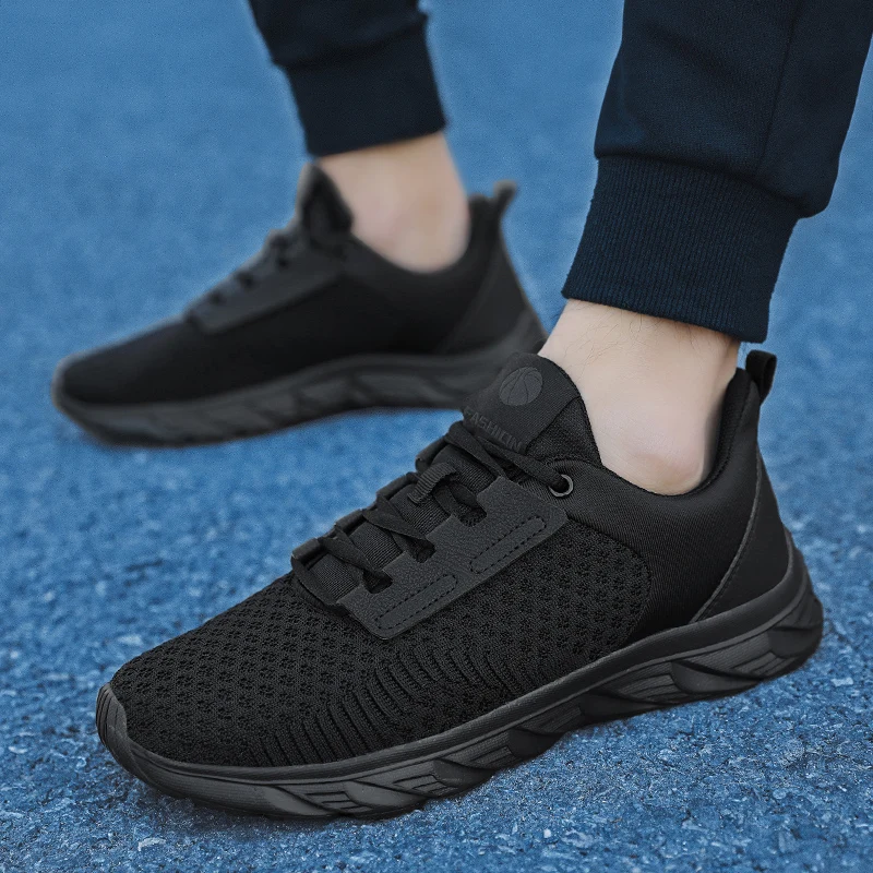 Fashionable Men's Sports Shoes Popular Men's Breathable Mesh Lightweight Running Shoes Casual Outdoor Sports Training Shoes
Fashionable Men's Sports Shoes Popular Men's Breathable Mesh Lightweight Running Shoes Casual Outdoor Sports Training Shoes