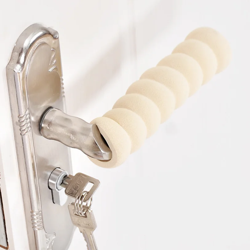 Helical Door Handle Protective Cover Baby Child Safety Anti-collision Cover Kids Mute Home Door Handle Sleeve Corner Protector
Helical Door Handle Protective Cover Baby Child Safety Anti-collision Cover Kids Mute Home Door Handle Sleeve Corner Protector