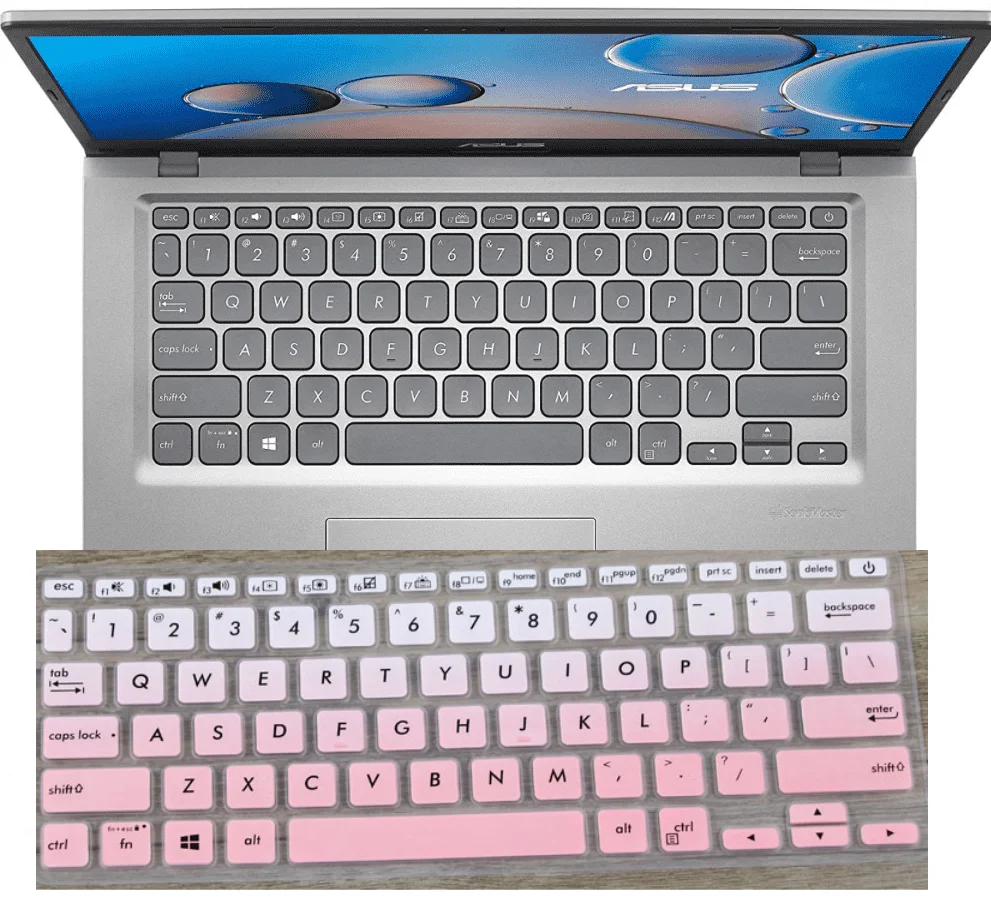 

Silicone Laptop Keyboard Protector Cover Skin For ASUS X415FA X415JF X415EA X415JA X415J X415MA X415JP X415 FA EA JF MA JP x415m