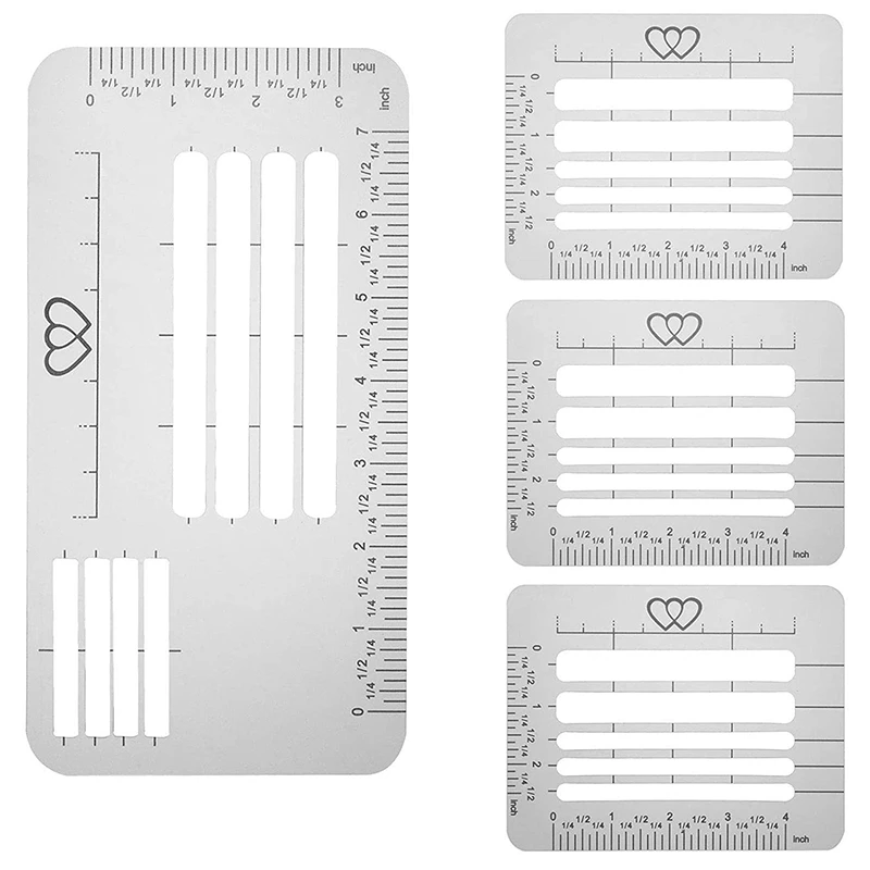 4 Pcs Envelope Guide Stencil Templates for Wide Range of Envelopes, Sewing, Thank You Card, Scrapbooking Template
4 Pcs Envelope Guide Stencil Templates for Wide Range of Envelopes, Sewing, Thank You Card, Scrapbooking Template