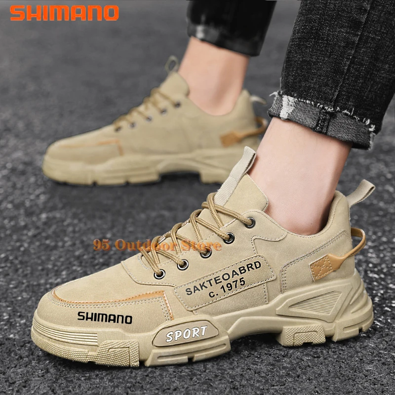 Shimano Outdoor Sneakers Men Comfortable Mountain Hiking Shoes Camouflage Working Non-slip Size 39-44 Fishing Shoes
Shimano Outdoor Sneakers Men Comfortable Mountain Hiking Shoes Camouflage Working Non-slip Size 39-44 Fishing Shoes