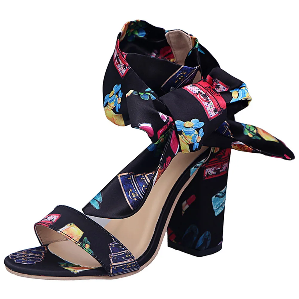 SARAIRIS brand New INS Hot butterfly-knot Sandals Party Print summer Sandals Women 2020 High Block Heels Dating Shoes Woman 
SARAIRIS brand New INS Hot butterfly-knot Sandals Party Print summer Sandals Women 2020 High Block Heels Dating Shoes Woman