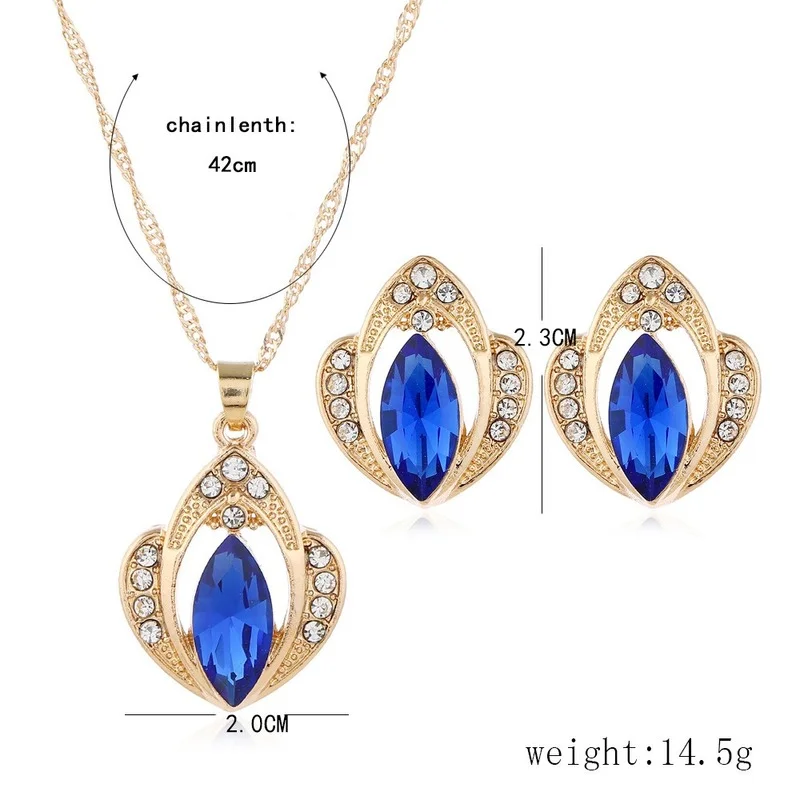 Qiongfu jewelry for women 2021 sapphire cubic oxidized Hao stone bridal necklace earrings jewelry set wedding jewelry 
Qiongfu jewelry for women 2021 sapphire cubic oxidized Hao stone bridal necklace earrings jewelry set wedding jewelry