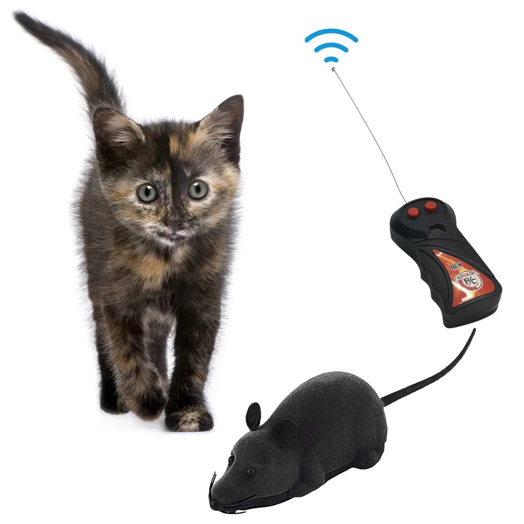 Fun Electric Wireless Remote Control Plush Mouse Rat Toy Fool's Day Gift for Kid Simulated Mouse Toy For Funny Cats Novelty toys
Fun Electric Wireless Remote Control Plush Mouse Rat Toy Fool's Day Gift for Kid Simulated Mouse Toy For Funny Cats Novelty toys