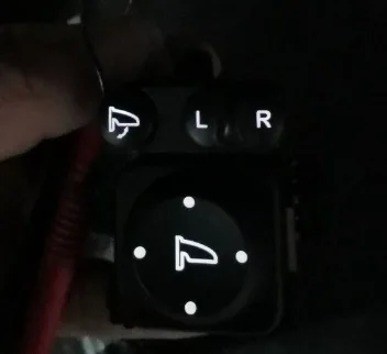 Складной переключатель зеркала заднего вида для Honda RM4 CRV12-13 с светильник кой |