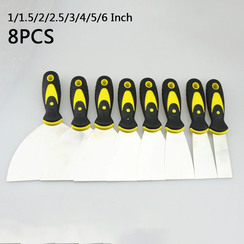 Stainless Steel Putty Spatula PP+TPR Handle Wall Blade Glass Brick Floor Scraper Cleaning Tool Construction Tool
Stainless Steel Putty Spatula PP+TPR Handle Wall Blade Glass Brick Floor Scraper Cleaning Tool Construction Tool