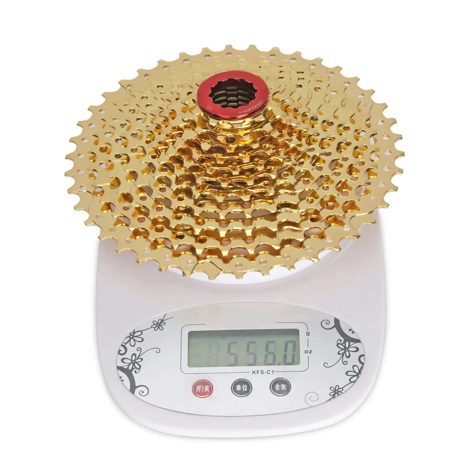 Bicycle Cassette 11 Speeds 11-42T Chrome-Molybdenum Steel Mountain Bike Flywheel Durable Hollow Design Golden Bicycle Parts
Bicycle Cassette 11 Speeds 11-42T Chrome-Molybdenum Steel Mountain Bike Flywheel Durable Hollow Design Golden Bicycle Parts