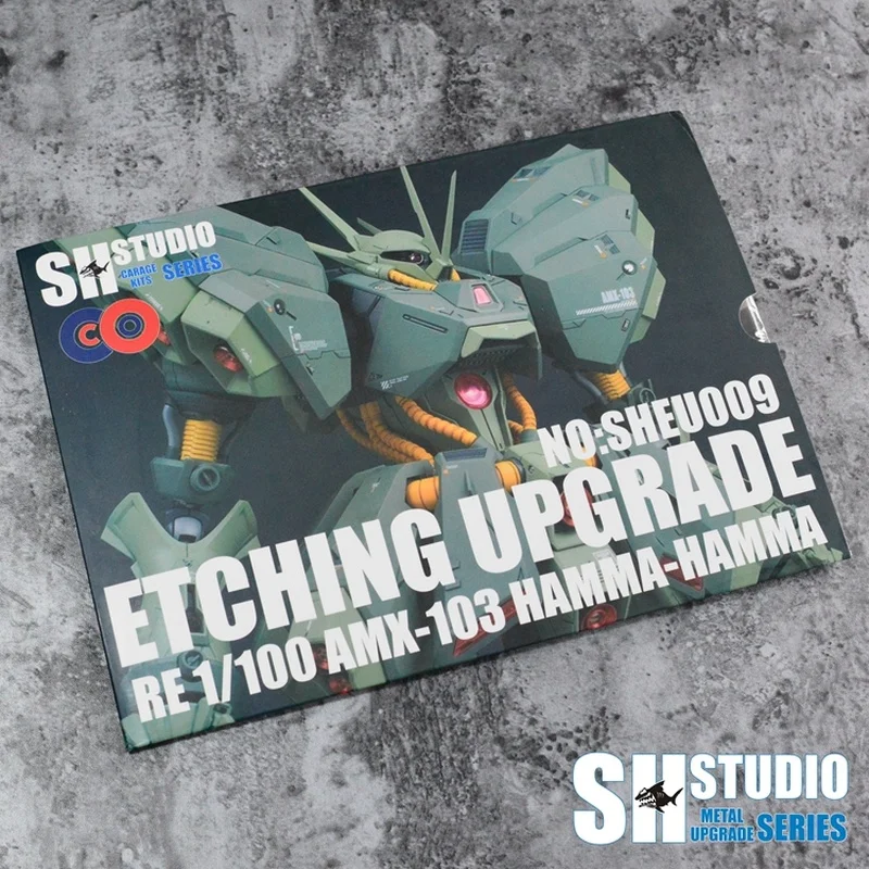 SH STUDIO 1/100 RE HAMMA Gundam Etching Sheet DIY Accessories Metal Detail Tonic
SH STUDIO 1/100 RE HAMMA Gundam Etching Sheet DIY Accessories Metal Detail Tonic
