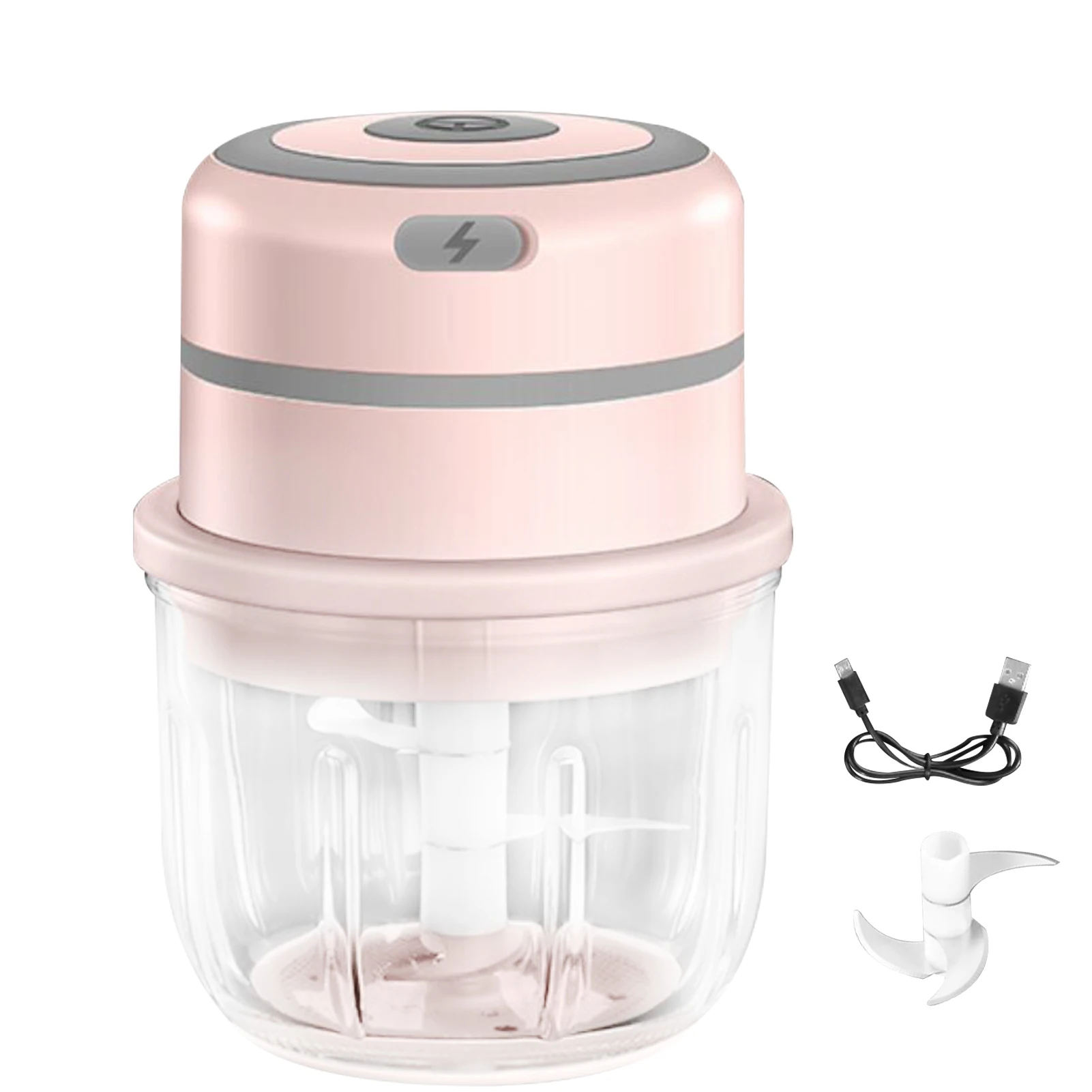 Electric Garlic Masher Sturdy Durable Mini Crusher Chopper USB Charging For Crushed Garlic Crushed Ginger Crushed Fresh Chili
Electric Garlic Masher Sturdy Durable Mini Crusher Chopper USB Charging For Crushed Garlic Crushed Ginger Crushed Fresh Chili