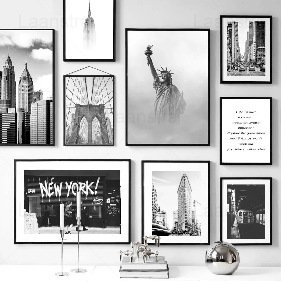 New York Statue of Liberty Black White Nordic Posters and Prints Wall Art Canvas Painting Wall Pictures for Living Room Decor
New York Statue of Liberty Black White Nordic Posters and Prints Wall Art Canvas Painting Wall Pictures for Living Room Decor