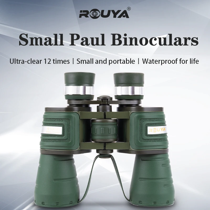 Rouya Army Green 10X50 Large Eyepiece HD High Magnification Binoculars Green Film And Green Leather Waterproof Binoculars
Rouya Army Green 10X50 Large Eyepiece HD High Magnification Binoculars Green Film And Green Leather Waterproof Binoculars