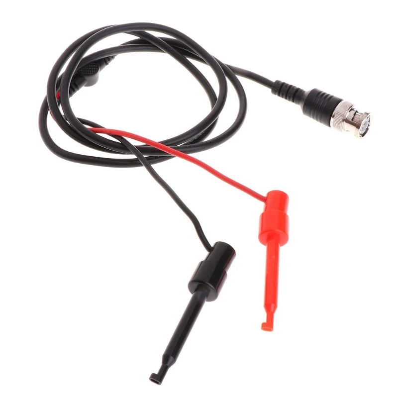 2pcs BNC Male Plug Q9 to Dual Test Hook Clip Test Leads Probe for Oscilloscope C5AC
2pcs BNC Male Plug Q9 to Dual Test Hook Clip Test Leads Probe for Oscilloscope C5AC
