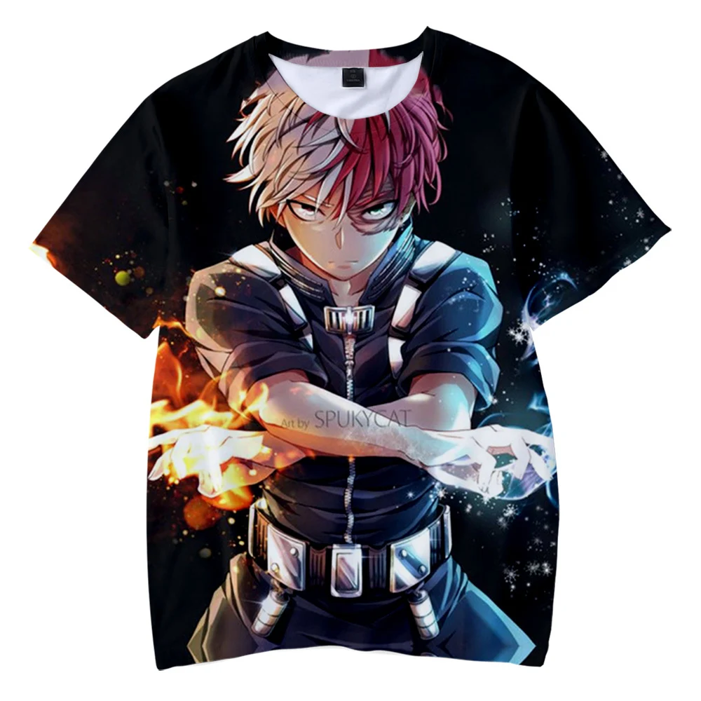 My Hero Academia Shoto Todoroki 3D Style Children's Wear Short T Men's Fashion Summer Short-sleeved T-shirt Fashion Casual Tops
My Hero Academia Shoto Todoroki 3D Style Children's Wear Short T Men's Fashion Summer Short-sleeved T-shirt Fashion Casual Tops