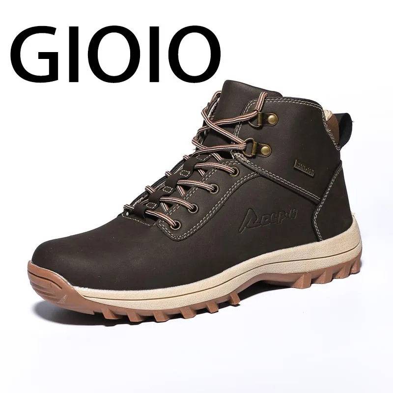 Winter Ankle Boots Men Casual Shoes Retro Lace-up Autumn Leather Waterproof Big Size Work Tooling Mens Boots Military Army Botas
Winter Ankle Boots Men Casual Shoes Retro Lace-up Autumn Leather Waterproof Big Size Work Tooling Mens Boots Military Army Botas