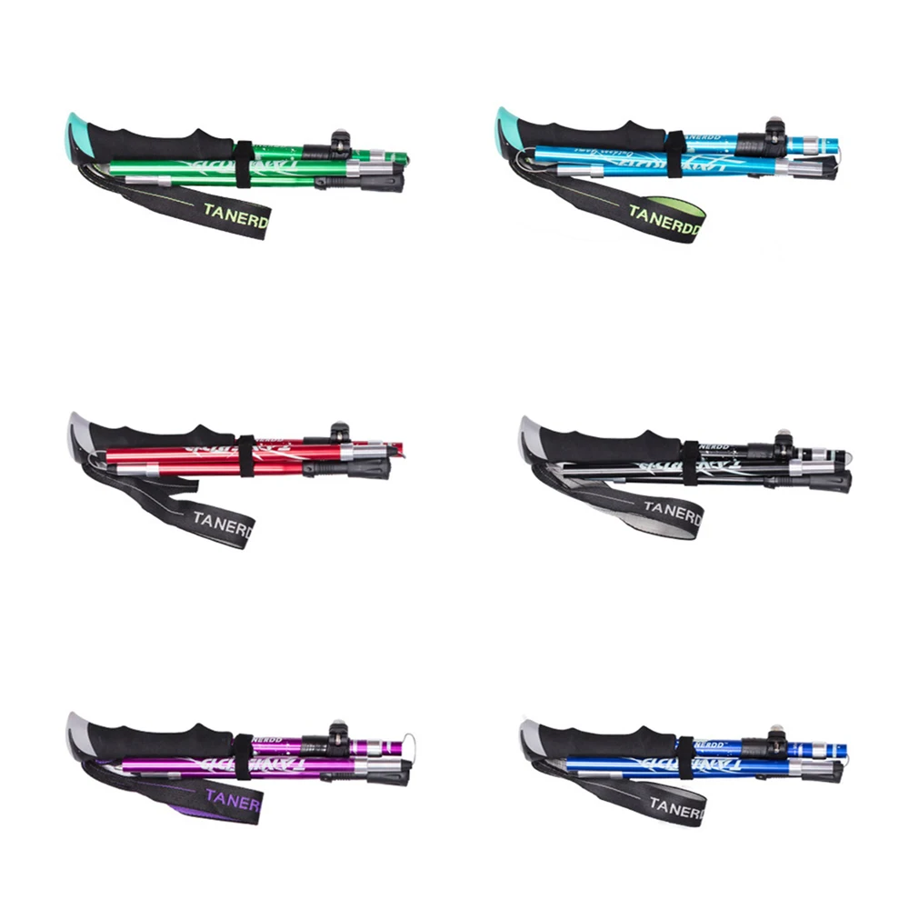 Outdoor Folding Handle 5-Section Folding Walking Sticks Canes Hiking Poles Trekking Poles Stick Adjustable Antishock
Outdoor Folding Handle 5-Section Folding Walking Sticks Canes Hiking Poles Trekking Poles Stick Adjustable Antishock