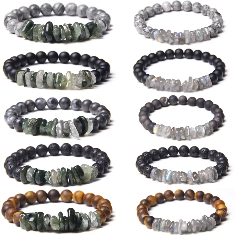 Natural Slice Labradorite Beads Bracelets Men Matte Map Jaspers Stone Bracelet Healing Energy Green Rutilated Quartz Pulsera
Natural Slice Labradorite Beads Bracelets Men Matte Map Jaspers Stone Bracelet Healing Energy Green Rutilated Quartz Pulsera