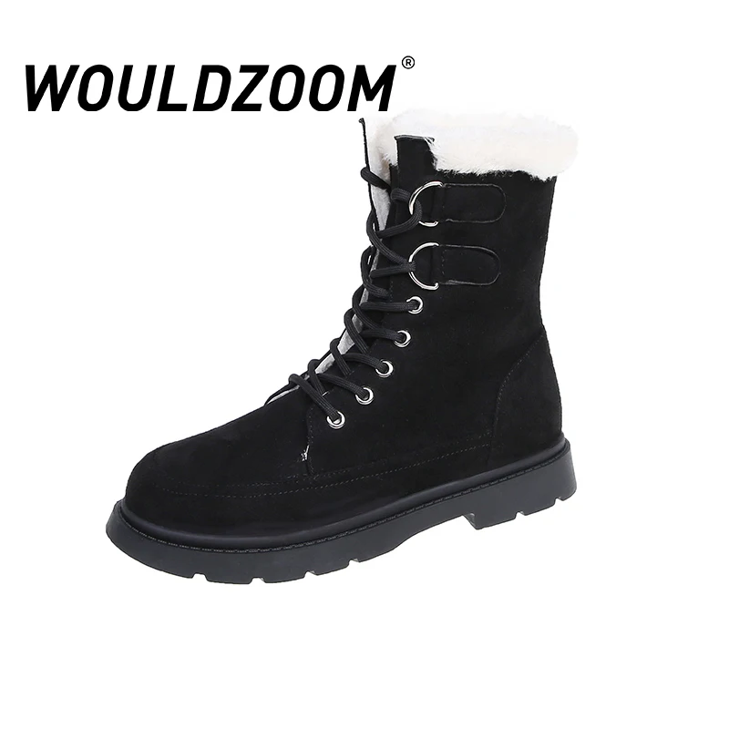WOULDZOOM Flat Platform Basic Shoes Women Winter Faux Fur Add Cotton Warm Waterproof Ladies Snow Boot Woman Non-Slip 2021 Boots
WOULDZOOM Flat Platform Basic Shoes Women Winter Faux Fur Add Cotton Warm Waterproof Ladies Snow Boot Woman Non-Slip 2021 Boots