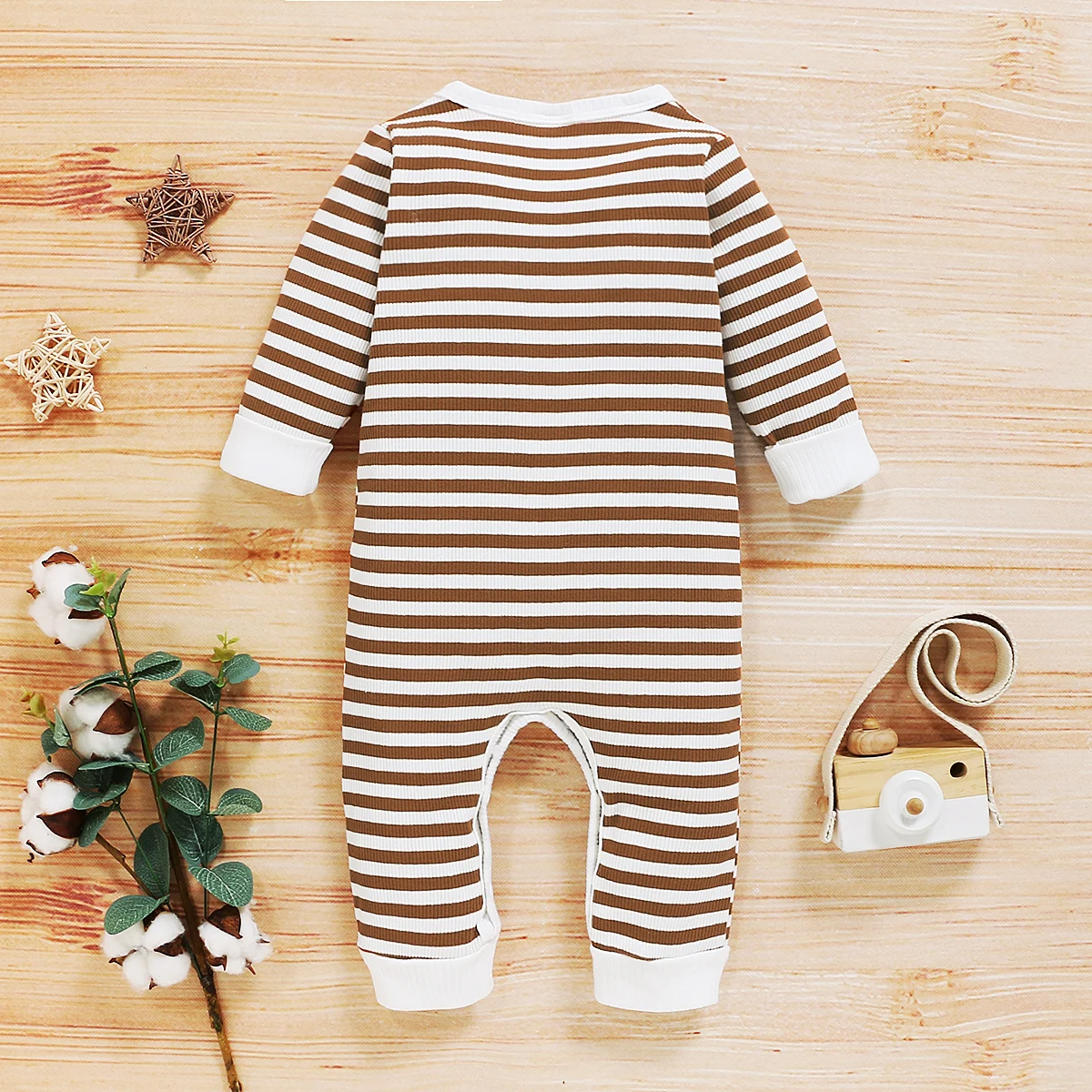 Newborn Baby Autumn Spring Baby Boys Girls Toddler Long Sleeve Round Collar Pocket Romper Infant Striped Knitted Jumpsuit 0-18M
Newborn Baby Autumn Spring Baby Boys Girls Toddler Long Sleeve Round Collar Pocket Romper Infant Striped Knitted Jumpsuit 0-18M
