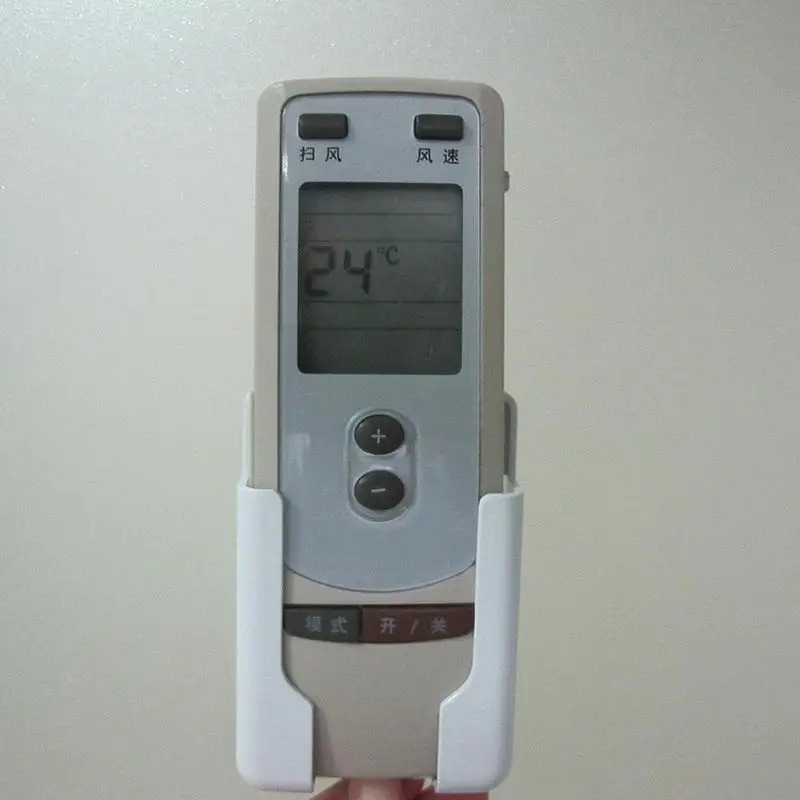 1 Pcs Air Conditioner Remote Control Shelf White Practical Tool | Дом и сад