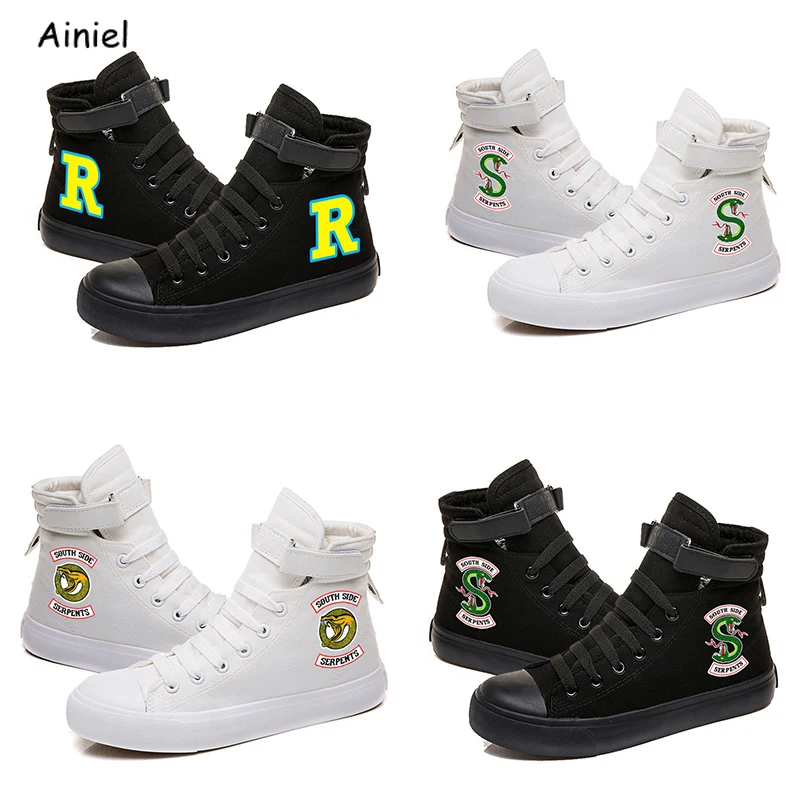 Ainiel South Side Serpents Riverdale Cosplay Canvas Shoes High Casual Leisure Sneakers Shoes Riverdale Serpents Halloween Gifts
Ainiel South Side Serpents Riverdale Cosplay Canvas Shoes High Casual Leisure Sneakers Shoes Riverdale Serpents Halloween Gifts