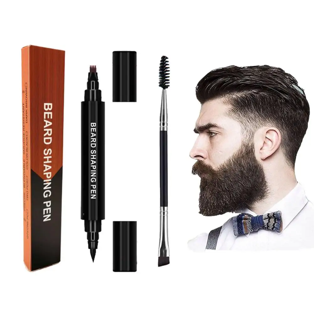 3pcs/set 2 In 1 Beard Filler Pen Combination Of Men's Beard Filling Pen And Rotating Beard Styling Board Beard Brush Set Tool
3pcs/set 2 In 1 Beard Filler Pen Combination Of Men's Beard Filling Pen And Rotating Beard Styling Board Beard Brush Set Tool