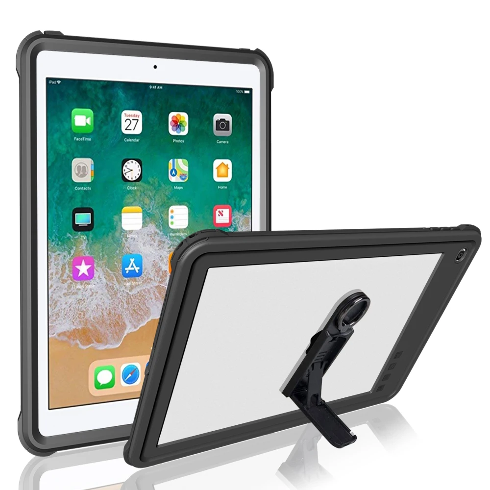 For iPad 2017/2018 Waterproof Case Shockproof Snow Swimming 9.7 inch Cover Skin Black | Компьютеры и офис