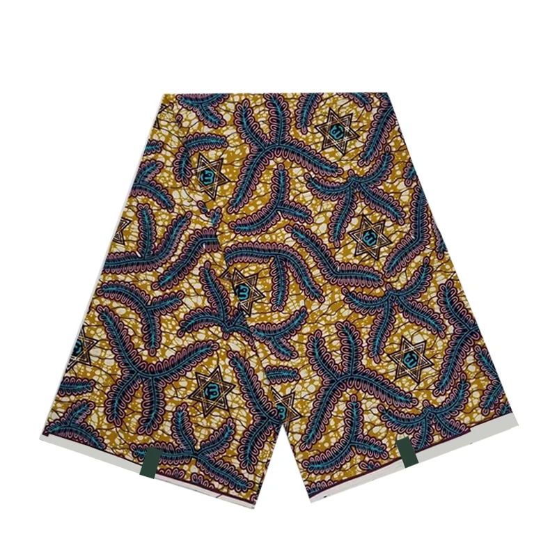 African Style Ankara Wax Dye Prints Fabric Cotton 100%Breathable Nigerian Style Dress Material For Sewing By The Yard V-L 186
African Style Ankara Wax Dye Prints Fabric Cotton 100%Breathable Nigerian Style Dress Material For Sewing By The Yard V-L 186