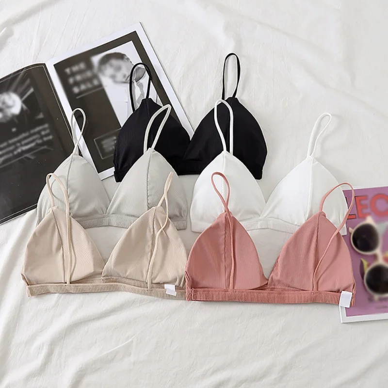 2021 Women's Underwear Triangle Cup bra Gather anti-Sags bra Gather Non-marking Underwear
2021 Women's Underwear Triangle Cup bra Gather anti-Sags bra Gather Non-marking Underwear