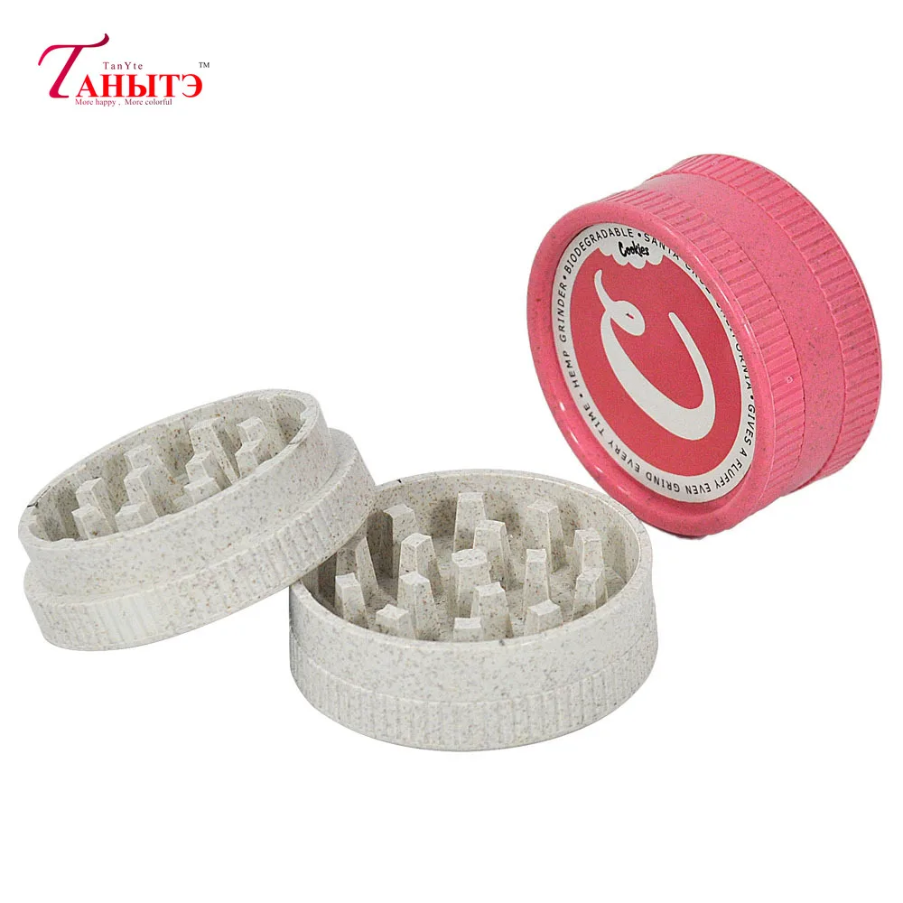 New cookies 56mm biodegradable PE cigarette grinder 2-layer plastic grinder cigarette crusher, Grider cigarette accessories
New cookies 56mm biodegradable PE cigarette grinder 2-layer plastic grinder cigarette crusher, Grider cigarette accessories