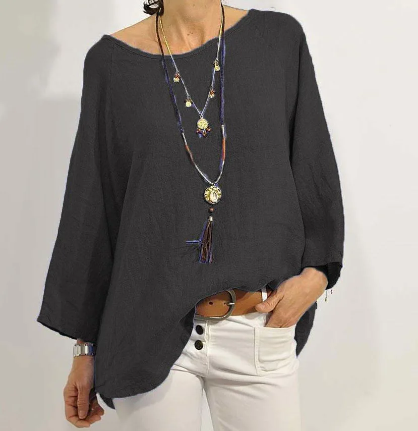 New Women Casual Basic Spring Autumn Top Shirt T-shirt O-neck Long sleeve Plus Size S~5XL
New Women Casual Basic Spring Autumn Top Shirt T-shirt O-neck Long sleeve Plus Size S~5XL