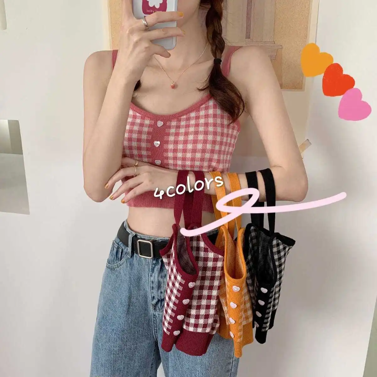 Tank Tops Sexy Knit Crop Tops Party Vest Solid Harajuku Korean Female Off Shoulder Sleeveless Summer Women Tops Slim Streetwear
Tank Tops Sexy Knit Crop Tops Party Vest Solid Harajuku Korean Female Off Shoulder Sleeveless Summer Women Tops Slim Streetwear