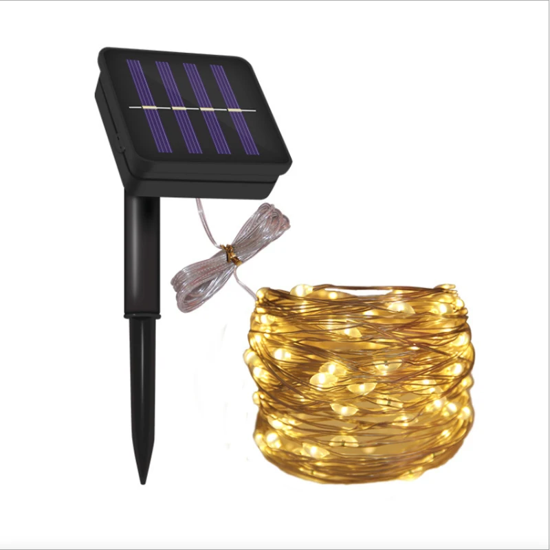 Solar Copper Wire String Lights Waterproof Balcony Pendant Lantern Decoration Garden Party Fairy LED Light String Wedding Decor
Solar Copper Wire String Lights Waterproof Balcony Pendant Lantern Decoration Garden Party Fairy LED Light String Wedding Decor