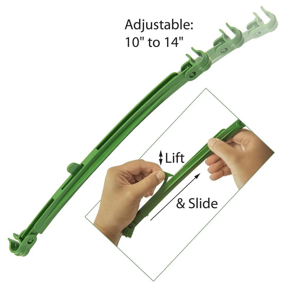 12Pcs Climbing Vine Rack Stake Arms For Tomato Cage Flowers Stand Rings Tomato Support Durable Climbing Vine Rack Tomato Cage
12Pcs Climbing Vine Rack Stake Arms For Tomato Cage Flowers Stand Rings Tomato Support Durable Climbing Vine Rack Tomato Cage