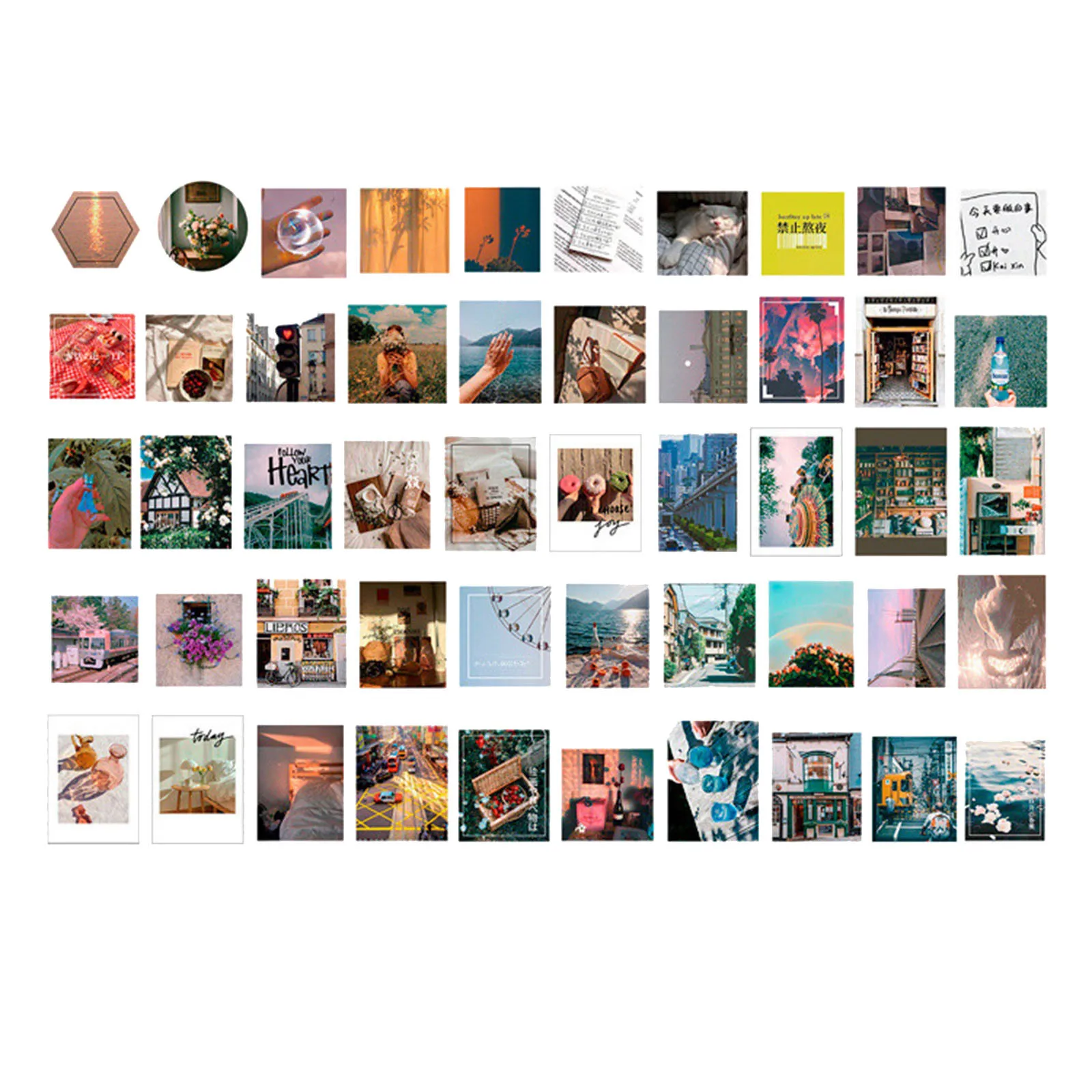 Vintage Wall Kit Pictures Decor for Teen Girls Wall DIY material decoration stickers Home Decor
Vintage Wall Kit Pictures Decor for Teen Girls Wall DIY material decoration stickers Home Decor