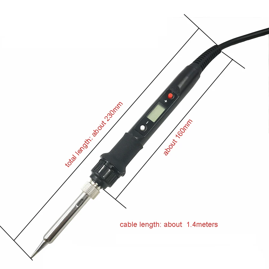 80W Electric soldering iron temperature adjustable 220V 110V Welding Solder iron rework station soldering iron accessories
80W Electric soldering iron temperature adjustable 220V 110V Welding Solder iron rework station soldering iron accessories