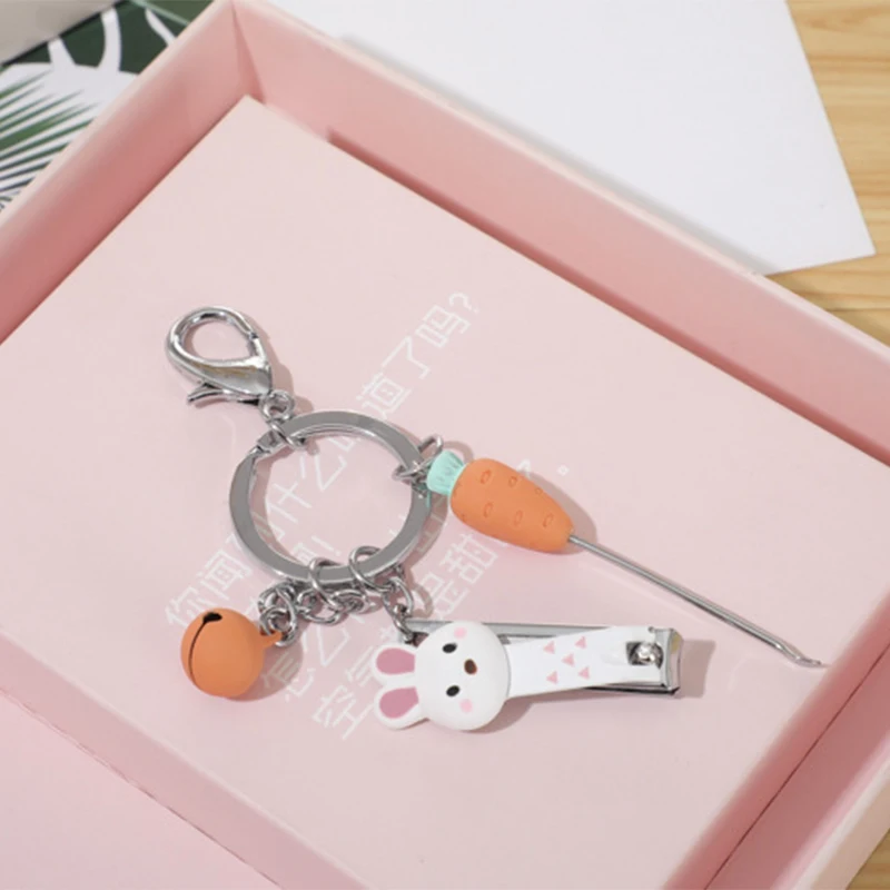 Nail Clipper Mini Cute Bear Rabbit Nail Clipper Cartoon Finger Trimmer Scissors Nail Cutter with Keychain
Nail Clipper Mini Cute Bear Rabbit Nail Clipper Cartoon Finger Trimmer Scissors Nail Cutter with Keychain