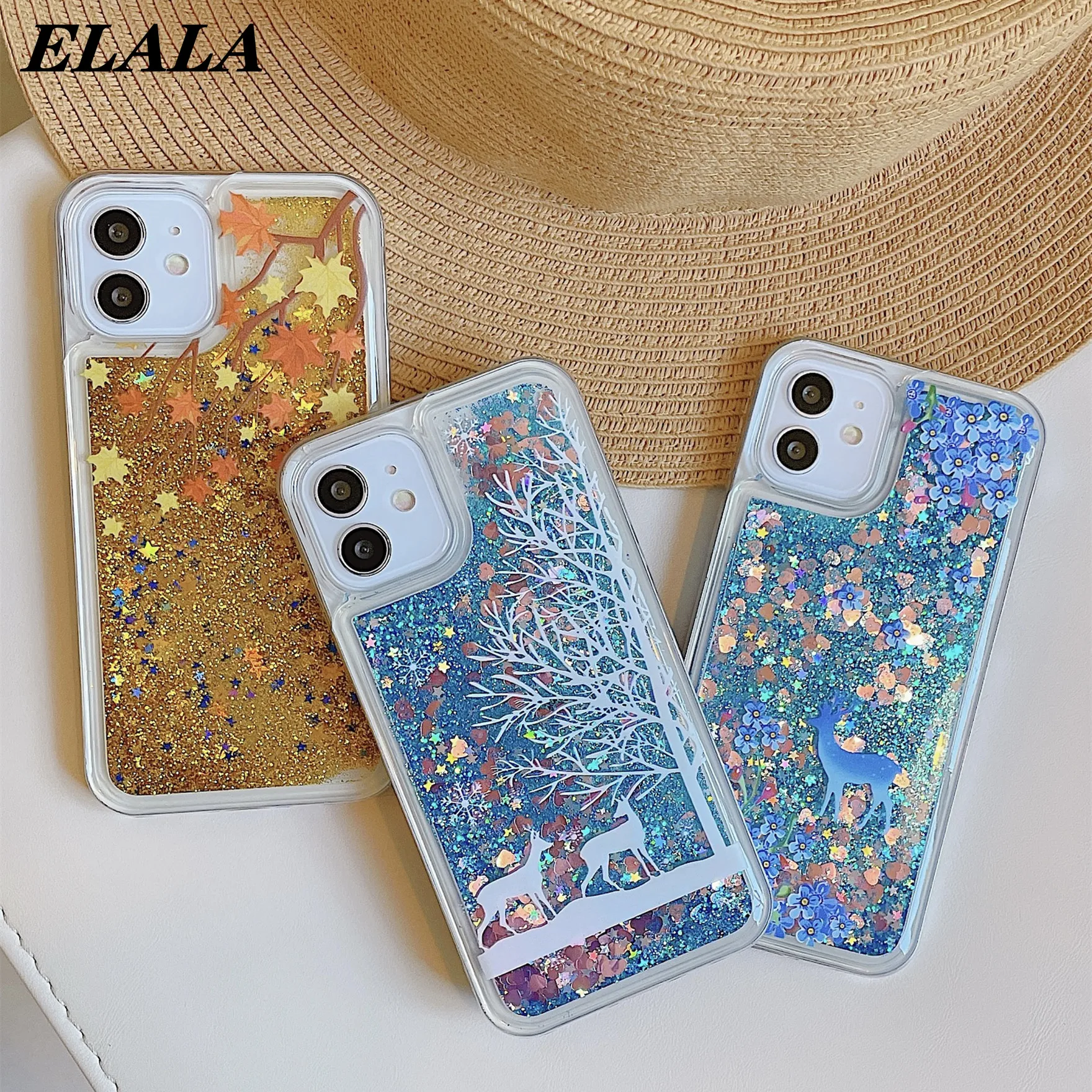 

Dynamic Liquid Quicksand Cover for iPhone 13 Pro Max 12 11 Mini XR XS 6 7 8 Plus SE 2020 Shockproof Fashion Painted Glitter Case